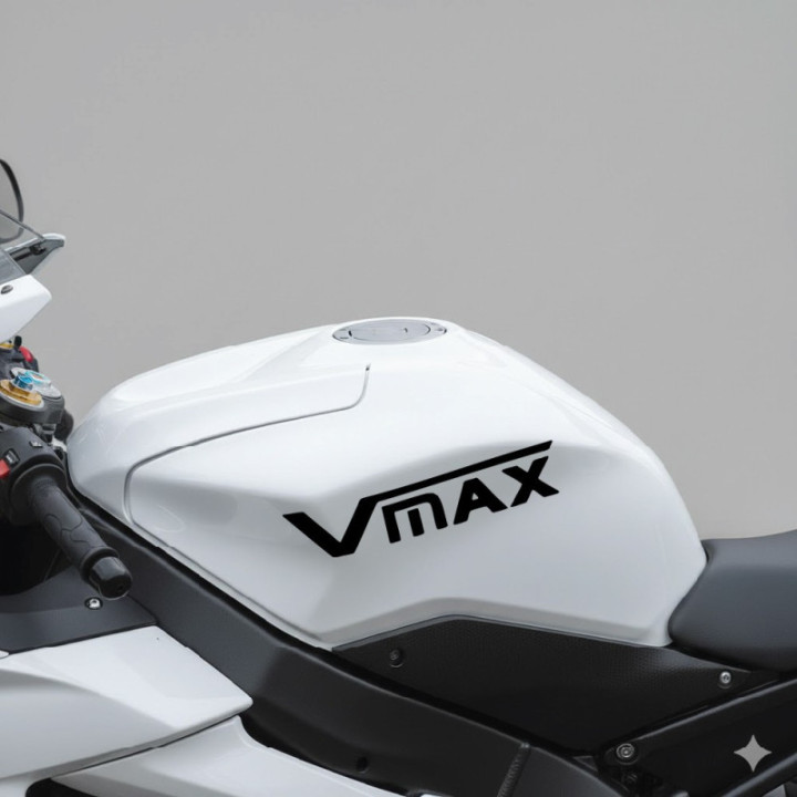 Yamaha VMAX Stickers – V-Max 1200 1700 Muscle Cruiser Motorcycle Decals (2-Pack)