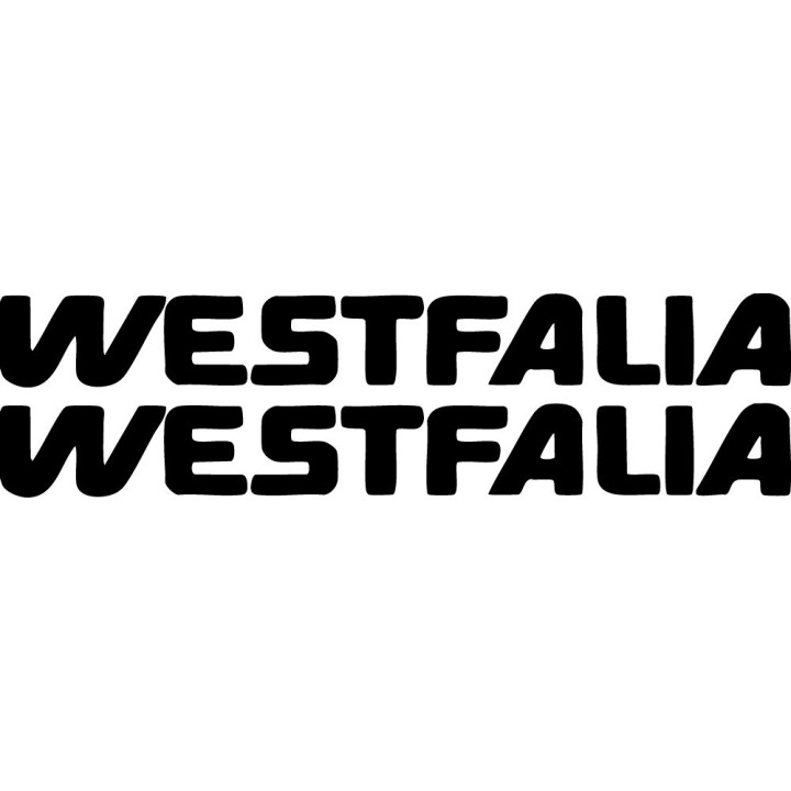Volkswagen Westfalia Stickers – VW Camper Van Lifestyle Decals (2-Pack)