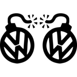 VW Bomb Stickers – Dub Scene Beetle Lowrider Car Decals (2-Pack)