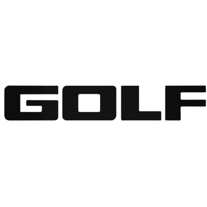 Buy Vw Golf 1 Decal Sticker 1 Online