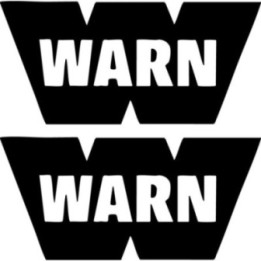 Warn Winches Stickers – Jeep 4x4 Off-Road Recovery Decals (2-Pack)