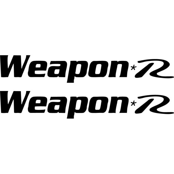 Buy Weapon R 3 Graphic Decal Sticker Online