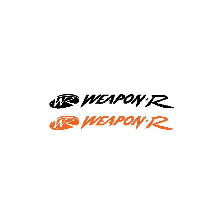 Buy Weapon R Decal Sticker Online