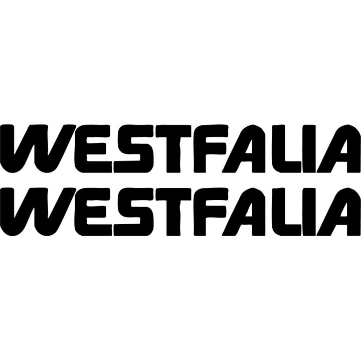 Buy Westfalia Vw Vinyl Decal Sticker Online