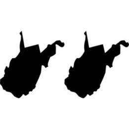 Buy West Virginia Home State Decal Sticker Online