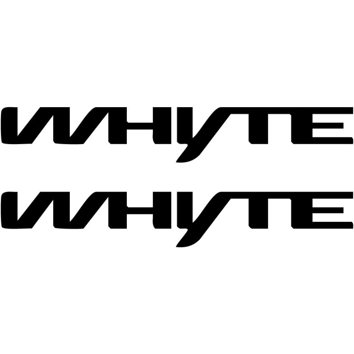 Whyte Bikes Stickers – MTB Trail Enduro Decals (2-Pack)