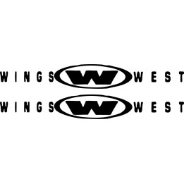 Buy Wings West 3 Vinyl Decal Sticker Online