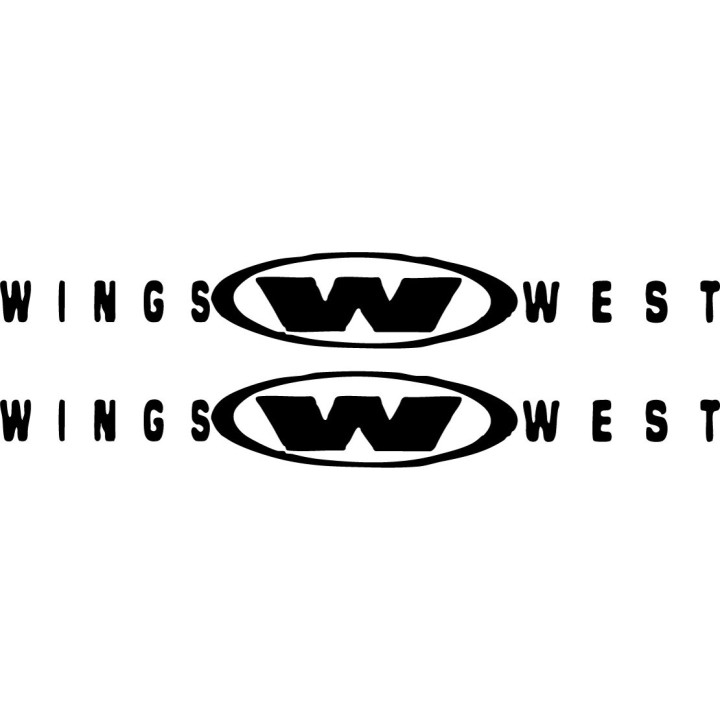 Buy Wings West 3 Vinyl Decal Sticker Online