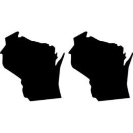 Buy Wisconsin Home State Decal Sticker Online
