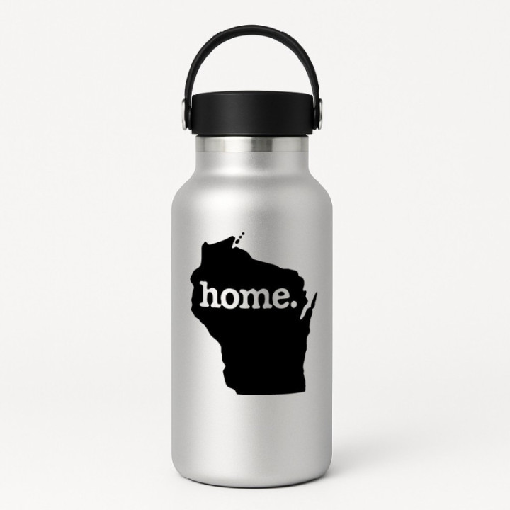 Buy Wisconsin Home State Hoo Vinyl Decal Sticker Online