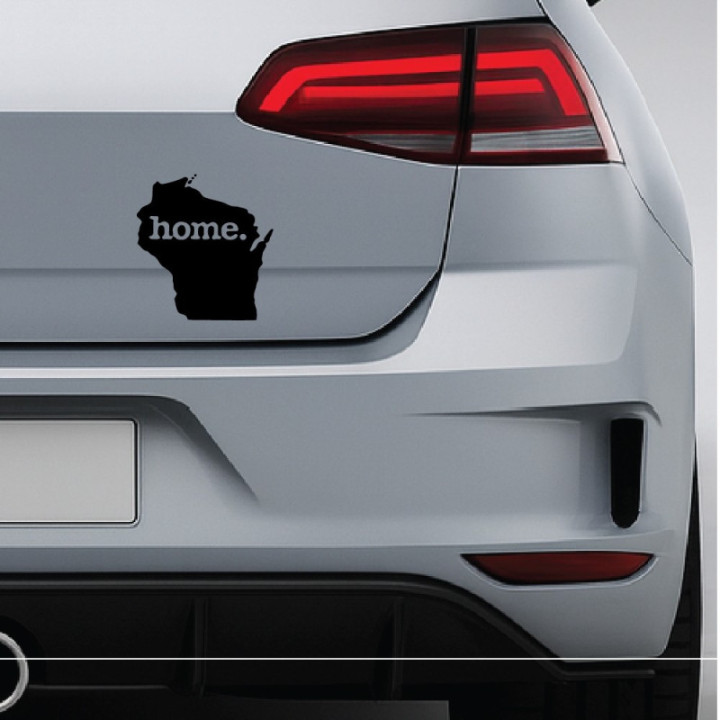 Buy Wisconsin Home State Hoo Vinyl Decal Sticker Online