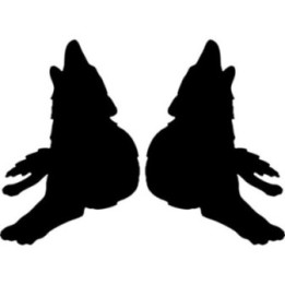 Buy Wolf 5 Decal Sticker 1 Online