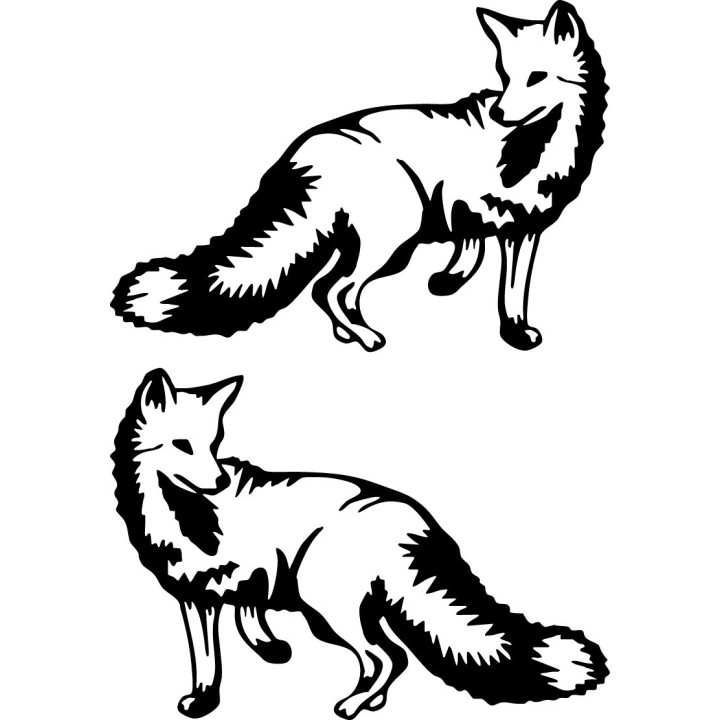Buy Wolf 6 Vinyl Decal Sticker Online