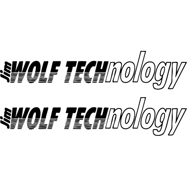 Buy Wolf Technology Graphic Decal Sticker Online