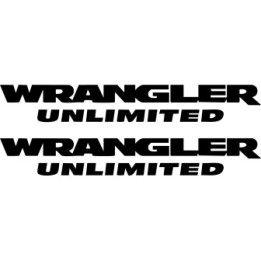 Buy Wrangler Unlimited Vinyl Decal Sticker Online