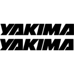Yakima Stickers – Bike Rack Roof Rack Cargo Carrier Decals (2-Pack)