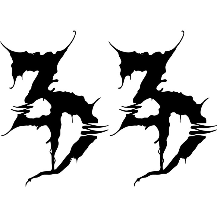 Zeds Dead Stickers – EDM Bass Music Decals (2-Pack)