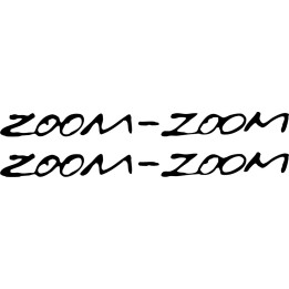 Buy Zoom Zoom Decal Sticker Online