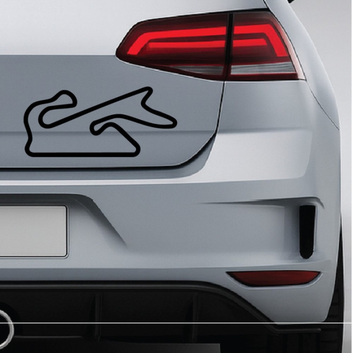 Buy DUBAI AUTODROME GRAND PRIX COURSE DECAL Online
