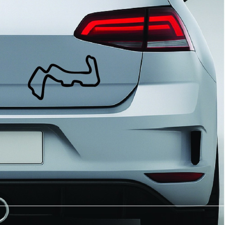 Buy MARINA BAY STREET CIRCUIT DECAL Online