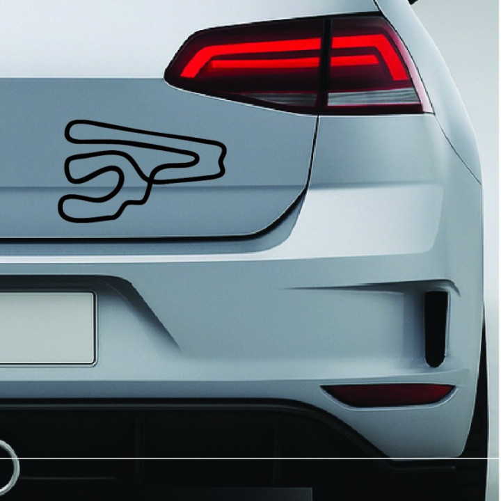 Buy ZWARTKOPS RACEWAY KART TRACK DECAL Online