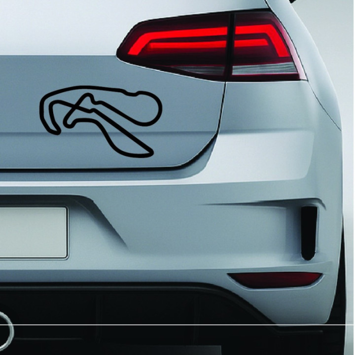Buy HIGHLANDS MOTORSPORTS PARK GT CIRCUIT DECAL Online