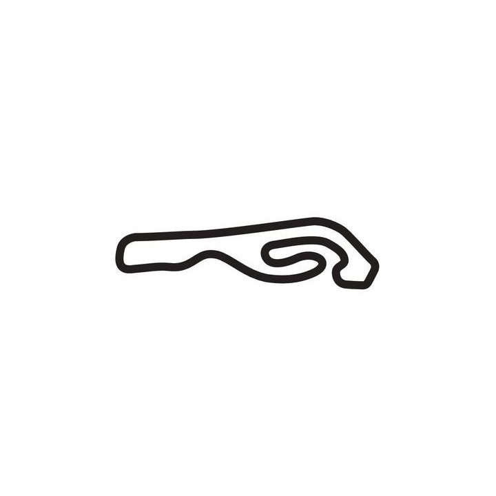 Anneau du Rhin Circuit Stickers – Track Decals (2-Pack)