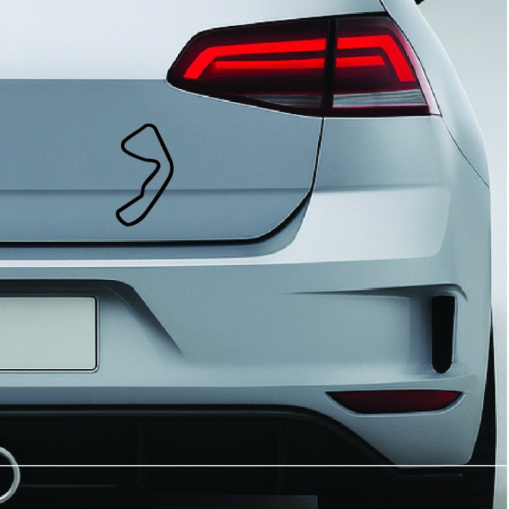Audru Ring Circuit Stickers – Pärnu Track Decals (2-Pack)