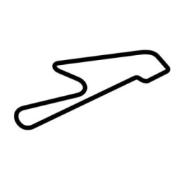 Bedford Autodrome North Circuit Stickers (2-Pack)