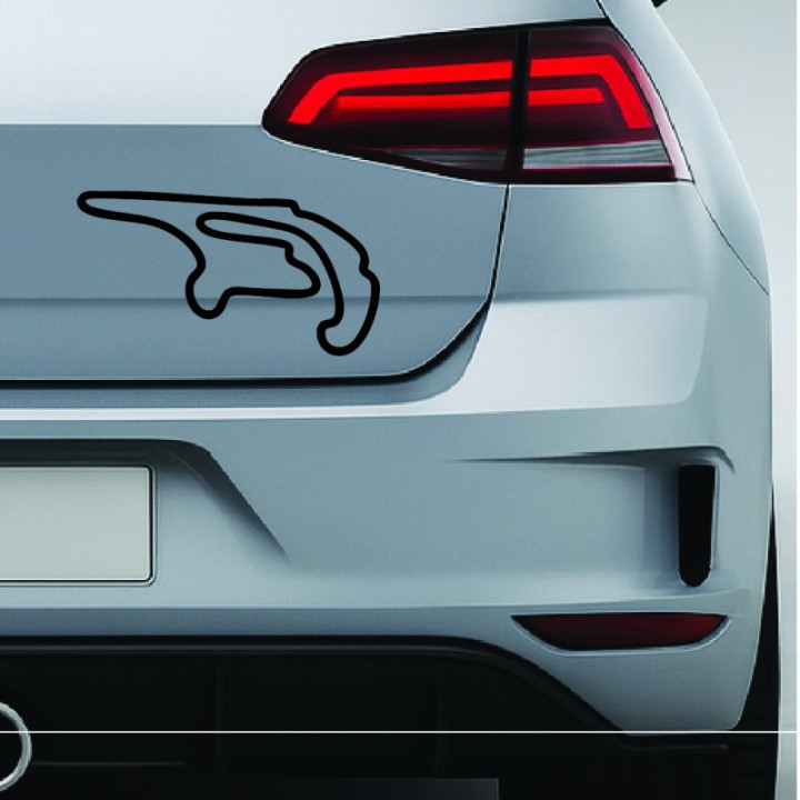 Chenevieres Circuit Stickers – French Motorsport Track Decals (2-Pack)