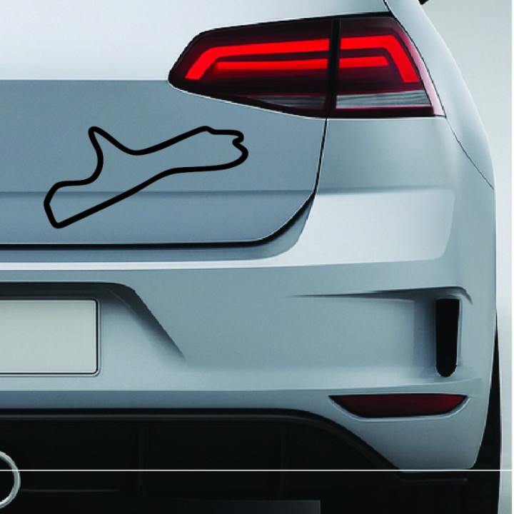 Buy GOTLAND RING SOUTH CIRCUIT DECAL Online