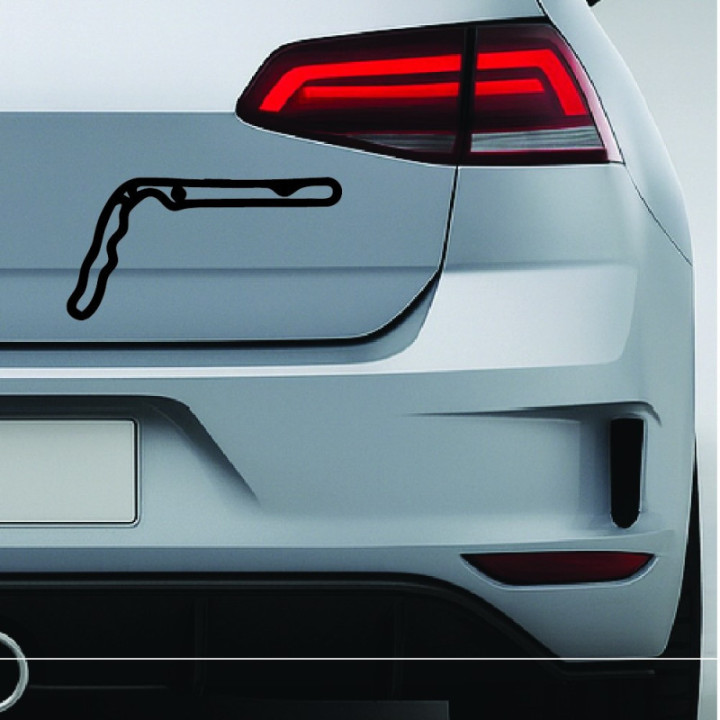 Buy HETHEL TEST TRACK FULL CIRCUIT DECAL Online