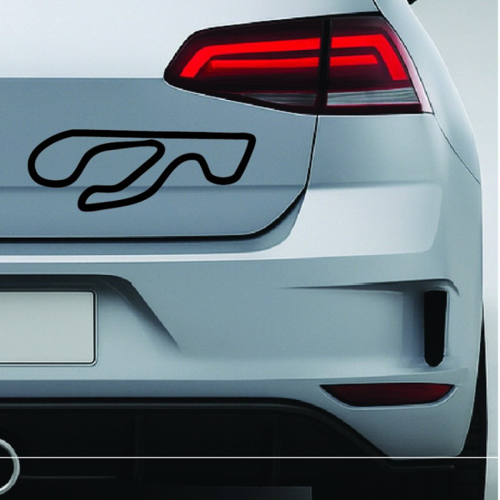 Buy KARLSKOGA MOTORSTADION CIRCUIT DECAL Online