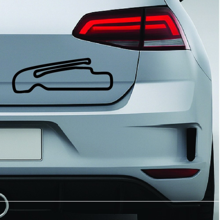 Buy LEIPZIG PORSCHE TESTING CENTRE C CIRCUIT DECAL Online