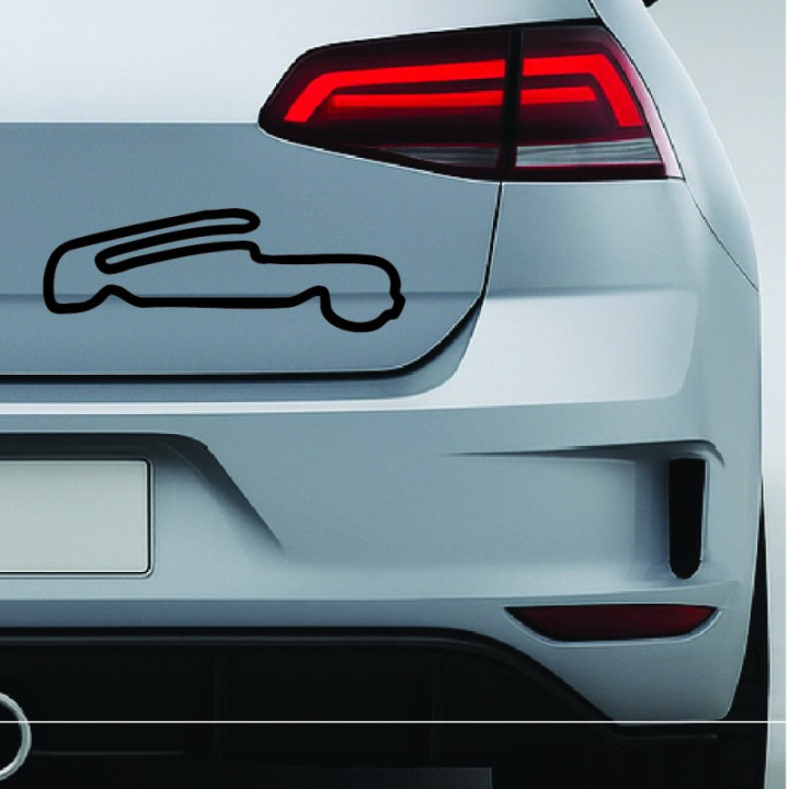 Buy LEIPZIG PORSCHE TESTING CENTRE GROBER CIRCUIT DECAL Online