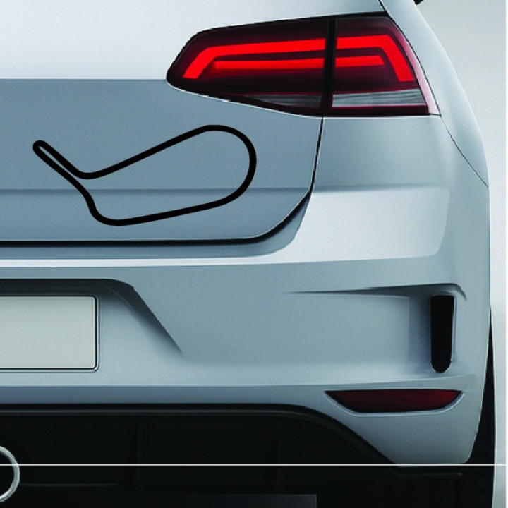 Buy MALLORY PARK CIRCUIT DECAL Online