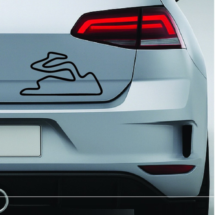 Buy MONTE BLANCO V5 GP CIRCUIT DECAL Online