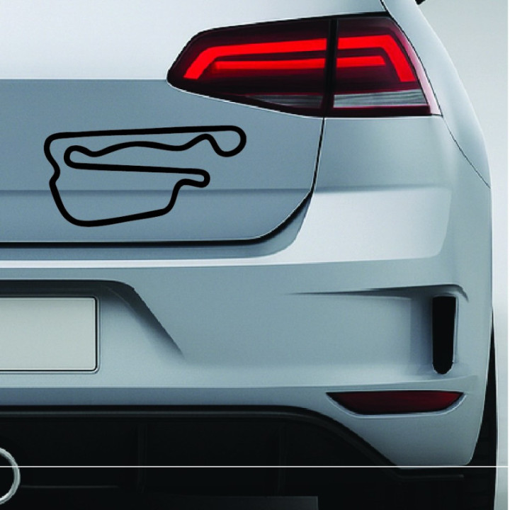 Buy ADAMS MOTORSPORTS PARK OPTIONAL COURSE DECAL Online