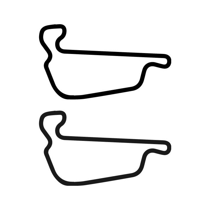 Buy ADAMS MOTORSPORTS PARK STANDARD COURSE DECAL Online