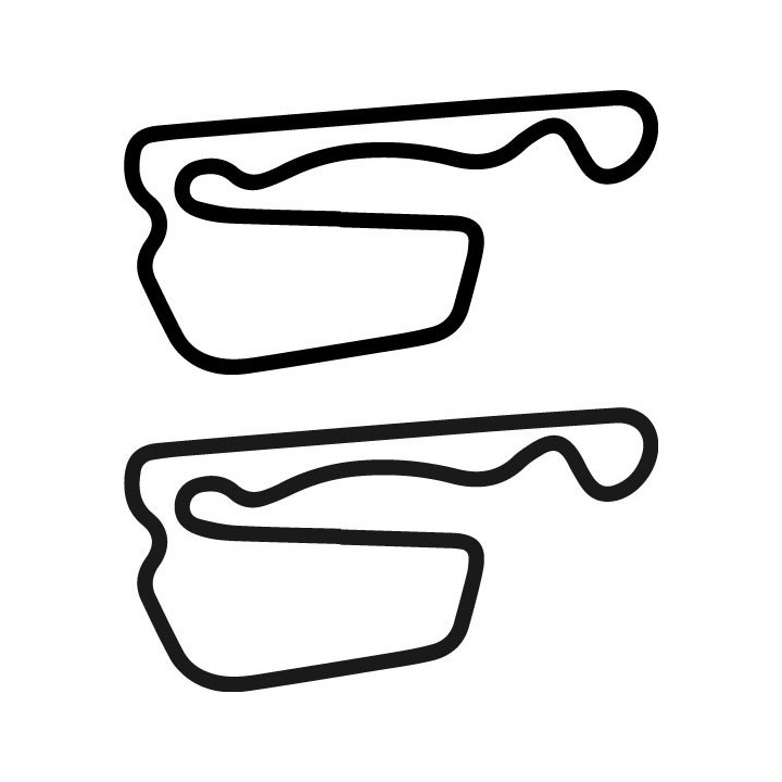 Buy ADAMS MOTORSPORTS PARK TIME ATTACK COURSE DECAL Online