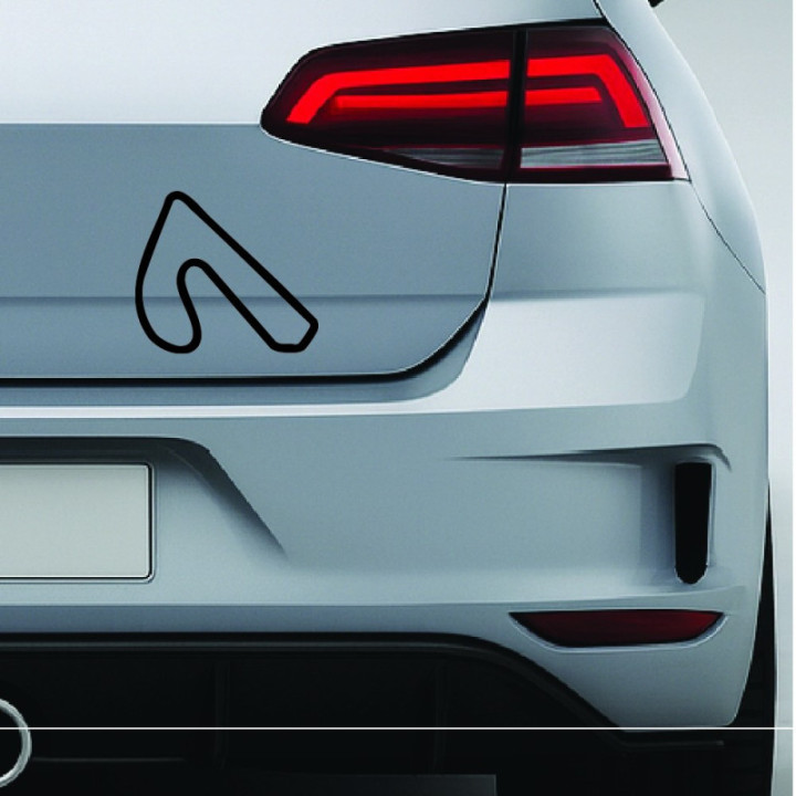 Buy CAROLINA MOTORSPORTS PARK WEST COURSE DECAL Online