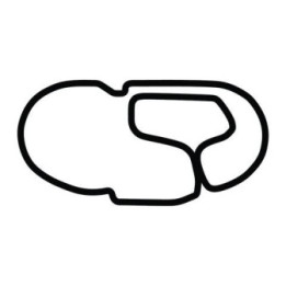 Buy CHARLOTTE MOTOR SPEEDWAY ROVAL COURSE DECAL WITH CHICANES Online