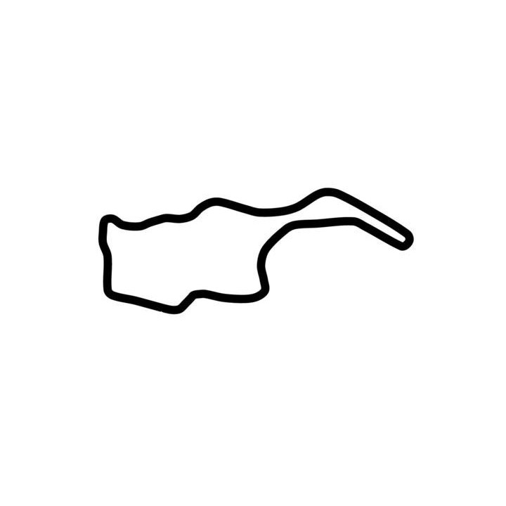 Buy SONOMA RACEWAY INFINEON NASCAR COURSE DECAL Online
