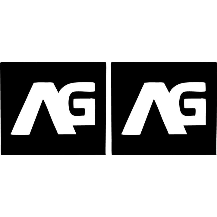 Buy Analog Ag Square Surfing Decal Sticker Online