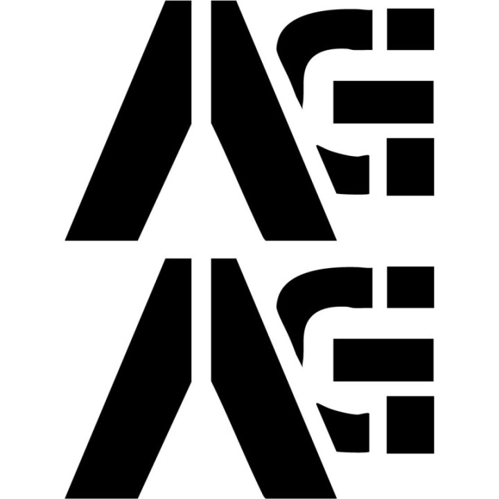 Buy Analog Ag Stencil Surfing Decal Sticker Online