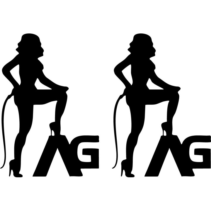 Buy Analog Ag Whip Surfing Decal Sticker Online