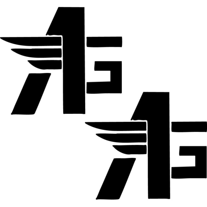 Buy Analog Ag Wings Surfing Decal Sticker Online