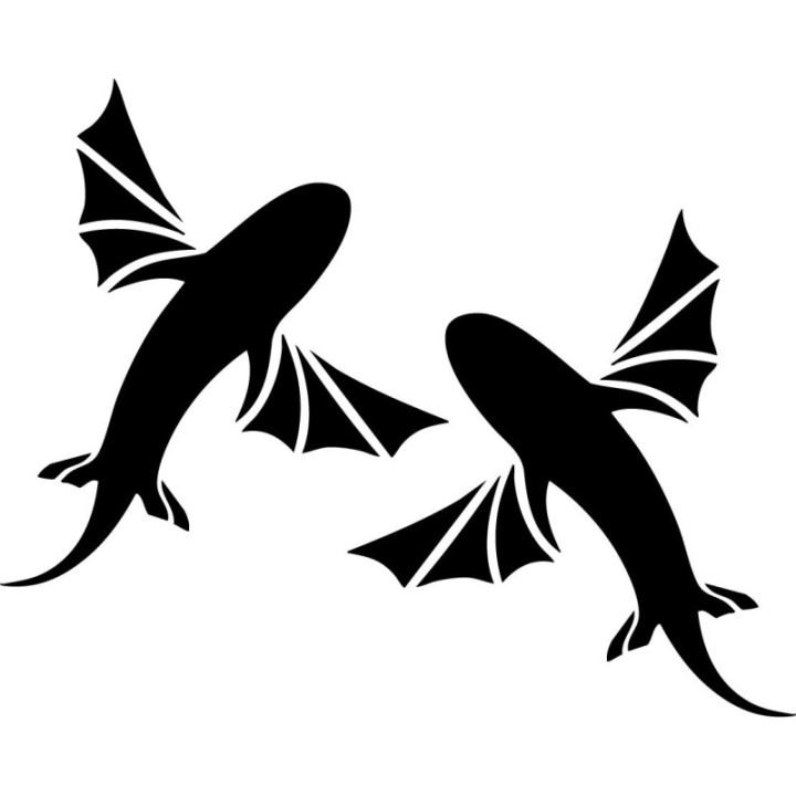 Buy Best Kitesurfing Creature Surfing Decal Sticker Online