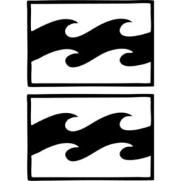 Buy Billabong Waves Square Outer Surfing Decal Sticker Online