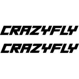 Buy Crazyfly Text Surfing Decal Sticker Online
